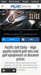 Mobile Screenshot of pacificgolfclubs.com